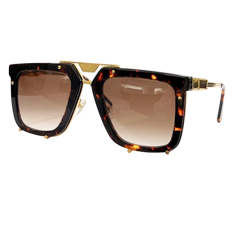 

High Quality Luxury Designer Grandient Sunglsses for Women and Men Alloy UV400 Unisex Eye Glasses Sun Shades