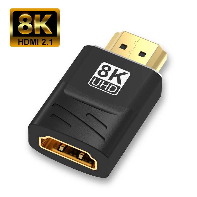 

HDMI Male to Female Cable Connector 8K HDMI Adapter HDMI Extender for HDTV PS4 HDMI Converter for PS4/5 HDMI Cable HDMI Extender
