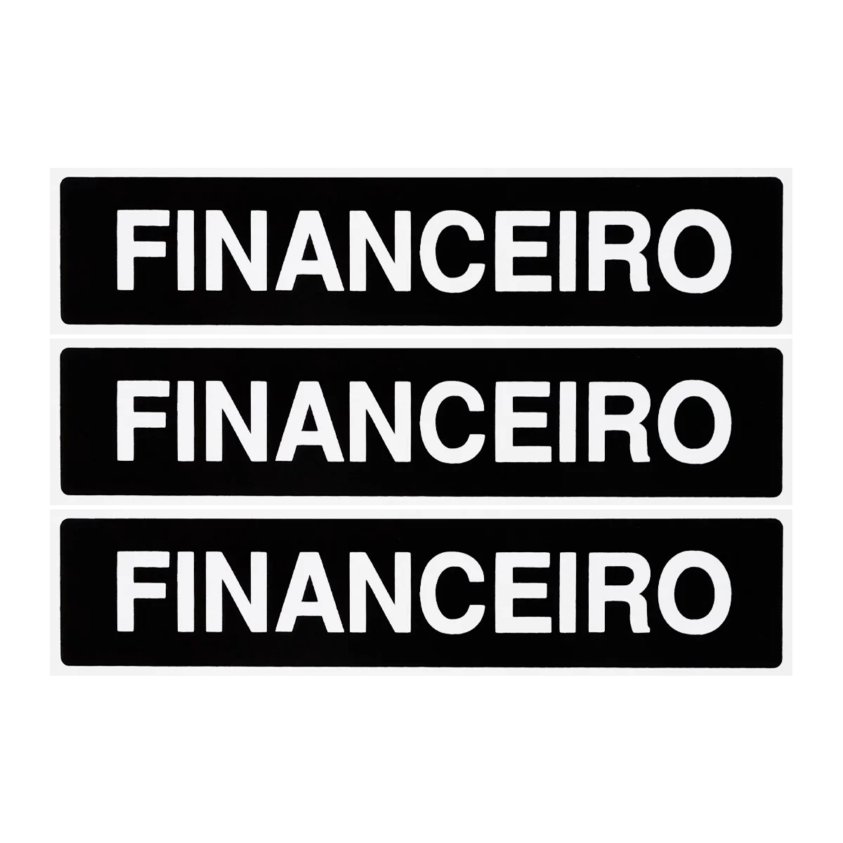 

Combo 3 Financial Signal Boards 30x7 Access-A-407 F9e
