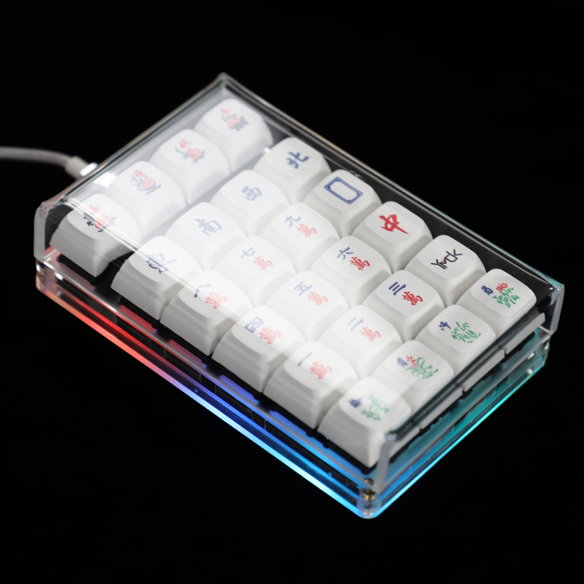 Mechanical keyboard Dust Cover Keycap Lid Acrylic for Numpad