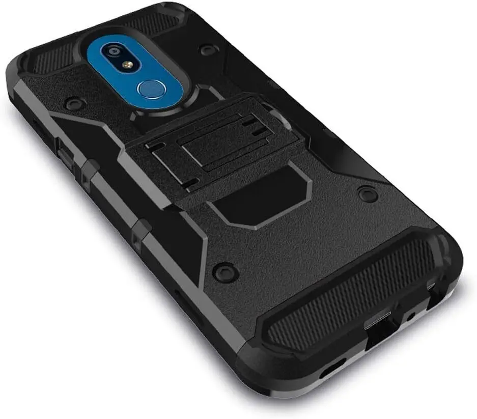 Противоударный чехол-подставка для LG K40 K12 + xдавление Plus 2Harmony 3Solo LTE (art.: 3920c240e2da2) - 3920c240e2da2