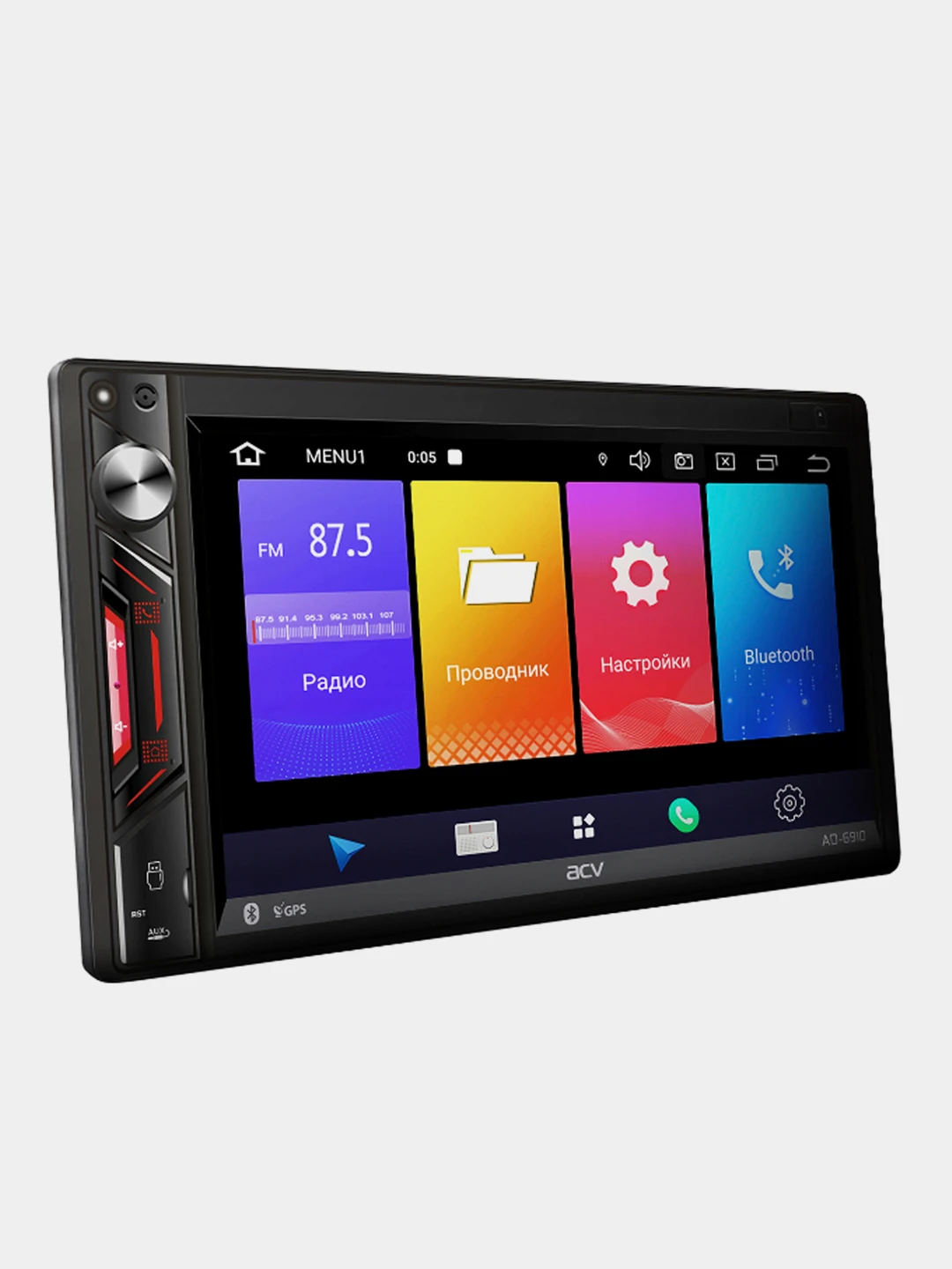 Магнитола Acv 2 Din Купить