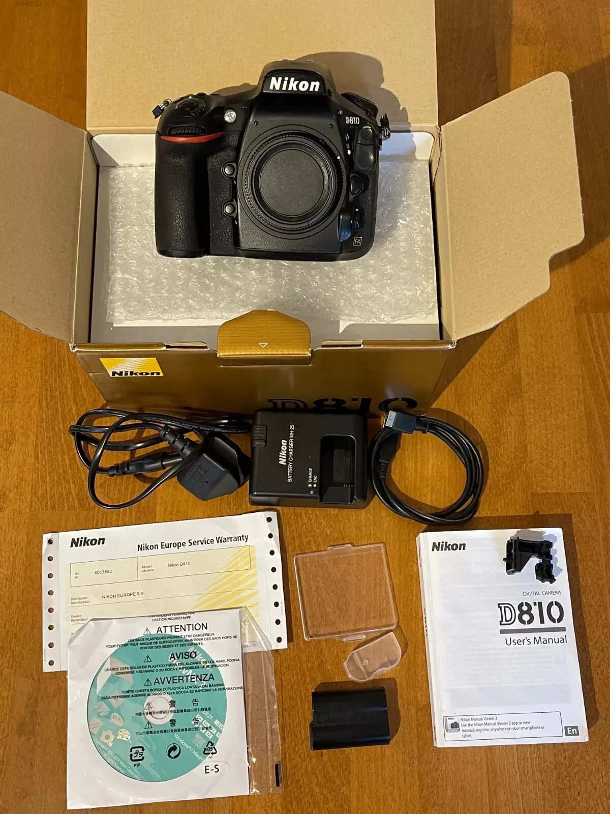 @... РОЖДЕСТВЕННЫЕ СУПЕР СКИДКИ Nikon D810 (VBA410AE) DSLR-камера. Только корпус