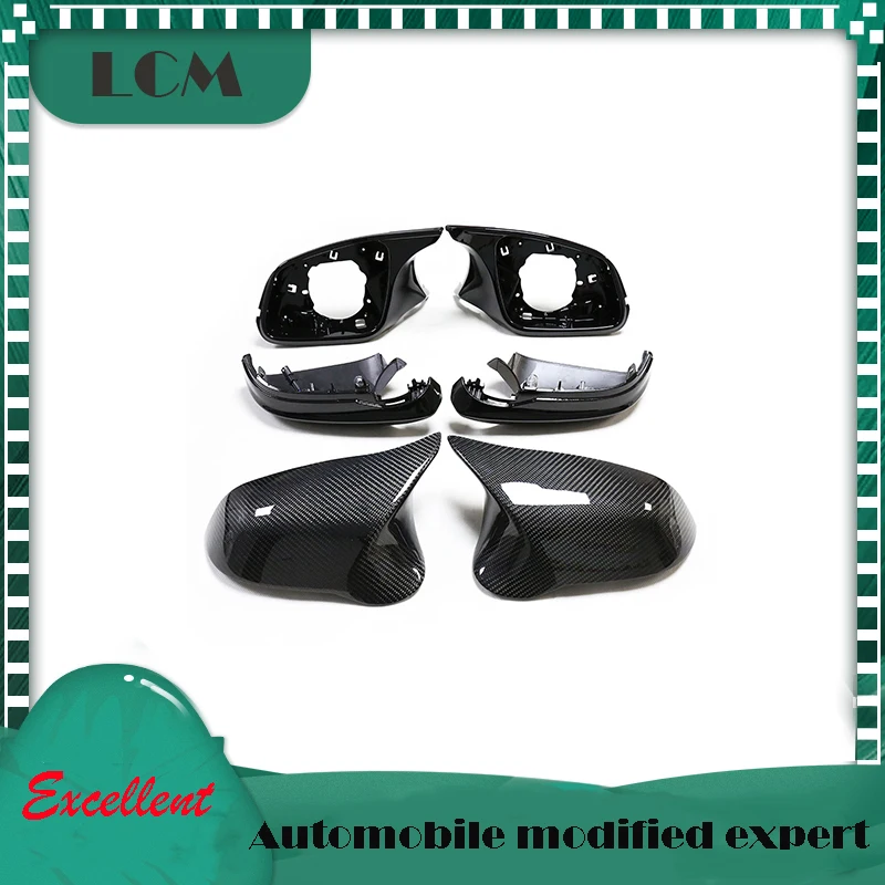 

2012-2019 For BMW 1 2 3 4 X Series F20 F21 F22 F23 F30 F35 F34 F32 F33 F36 E84 I3 F87 M2 ABS/Carbon Mirror Cover With Light Bar