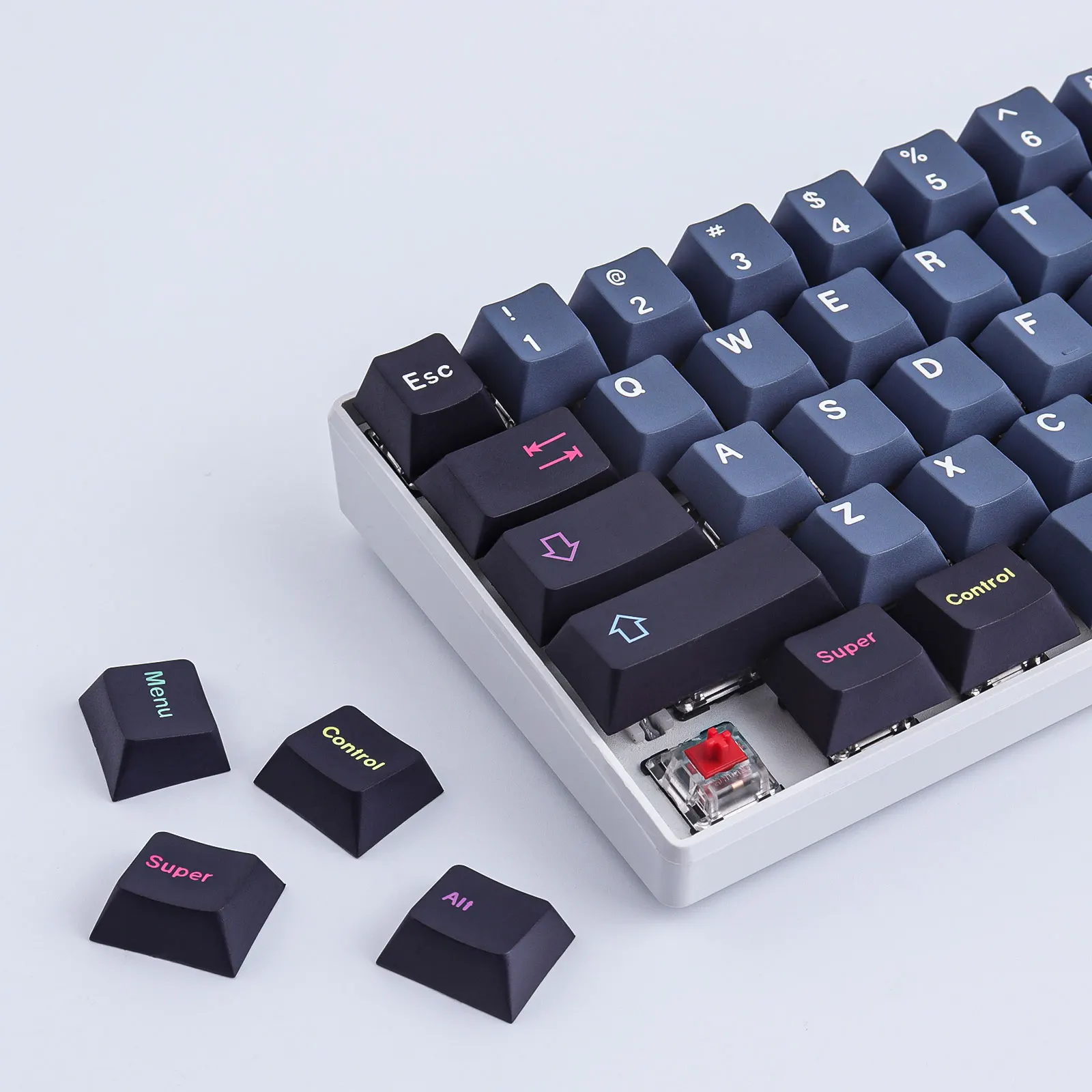 

GMK Dracula PBT Keycap 145 Keys Cherry Profile DYE-SUB Personalized GMK Dracula keycaps For Mechanical Keyboard