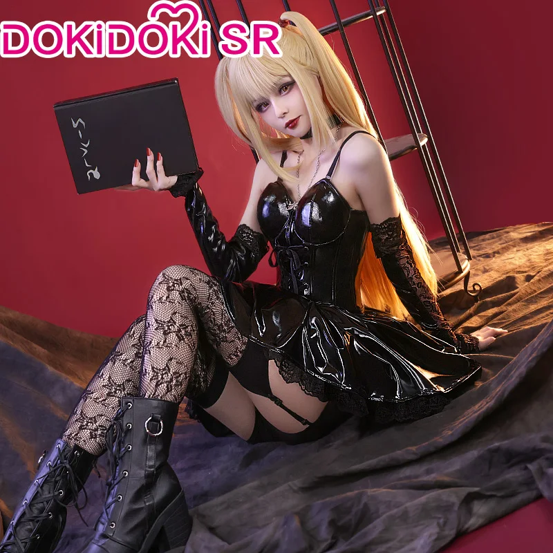 

PRE-SALE DokiDoki-SR аниме Death Note Косплей Костюм Misa Amane женщины Death Note косплей MisaMisa Black Dress