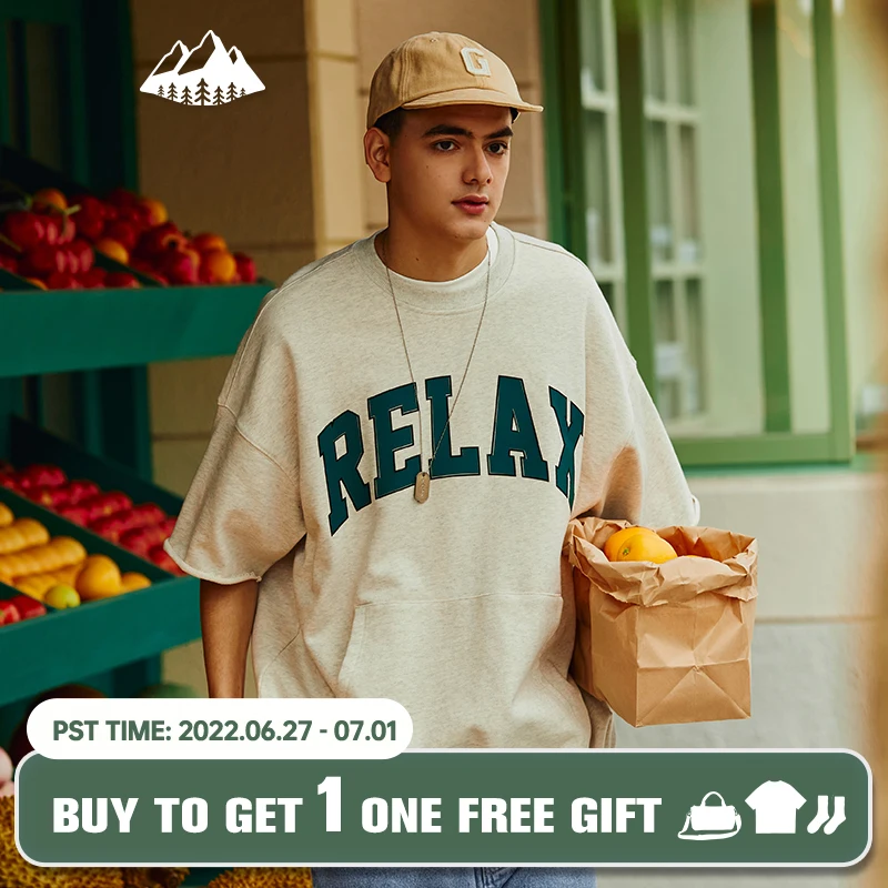 

INFLATION японские Большие футболки мужские толстые с коротким рукавом хип-хоп футболки унисекс Харадзюку городской стиль хлопок футболка с ка...