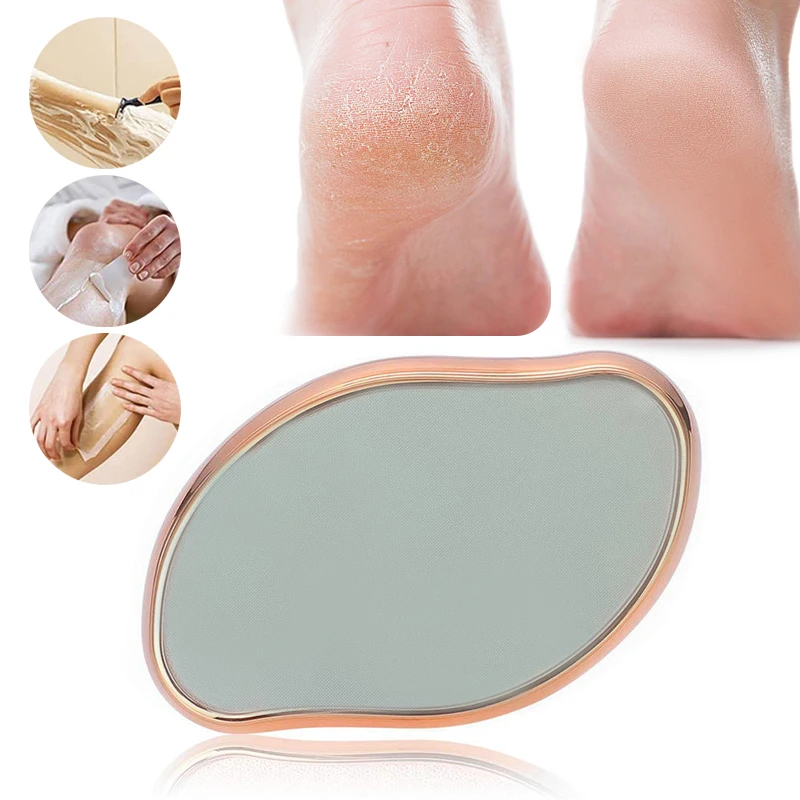 

2022 Physical Glass Hair Removal Painless For Men Women Body Hair Easy Washed Cleaning Used Repeatedly Home Depilation Tool New