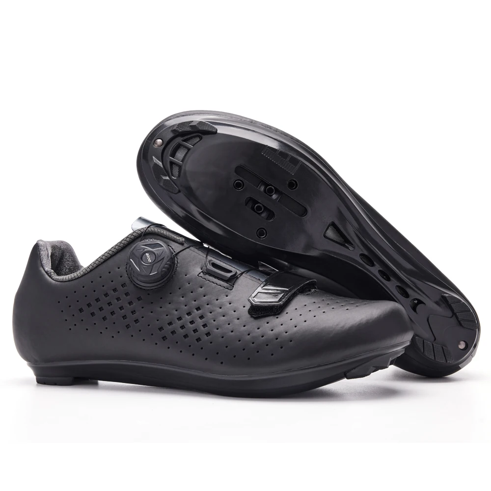 Cycling Lock Shoes Outdoor Riding Sport MTB Road Shoes Locking Nylon Sole Non-slip Comfortable Breathable Male Asian Size