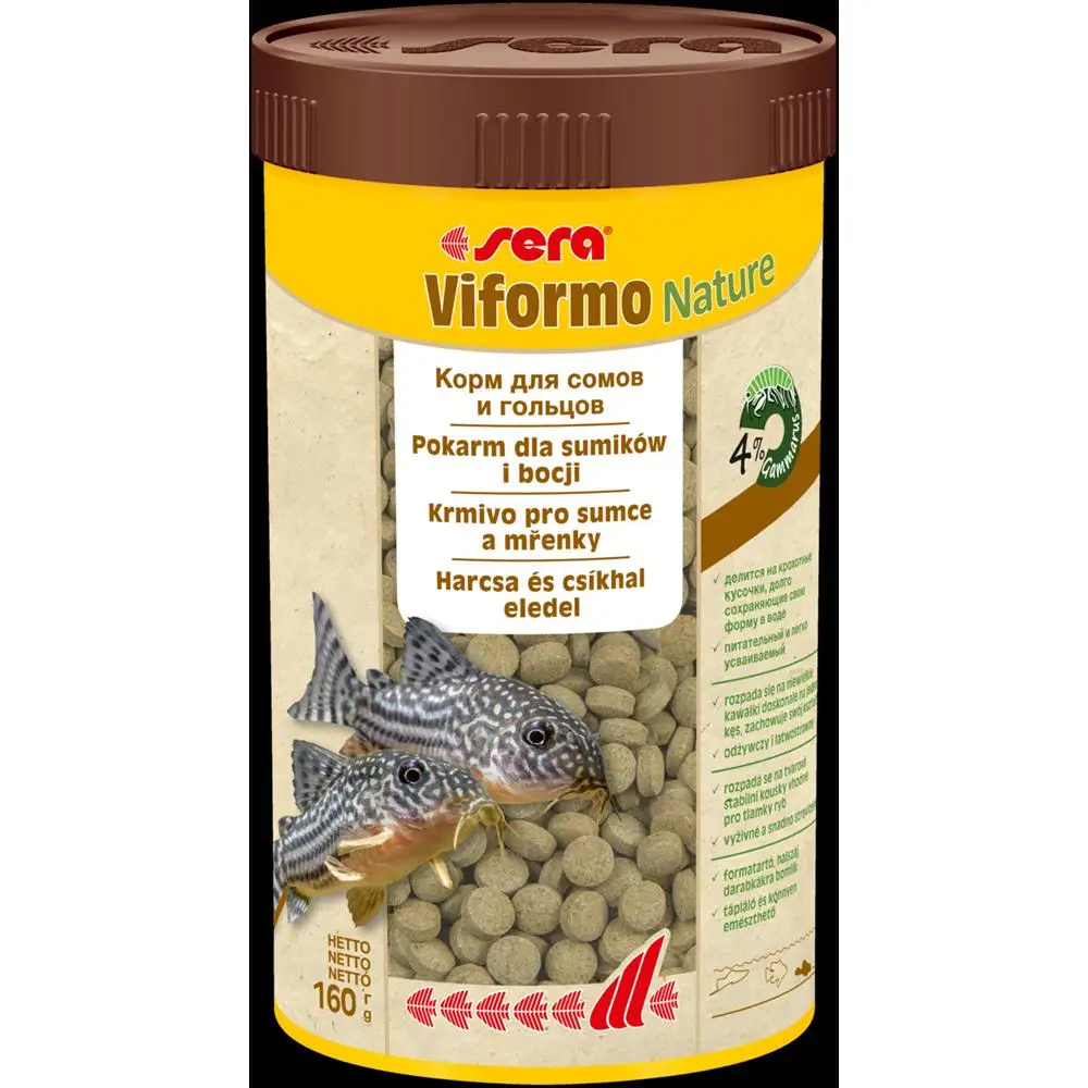 Корм для сомов и вьюновых рыб Sera VIFORMO 250 мл. (640 т.) |