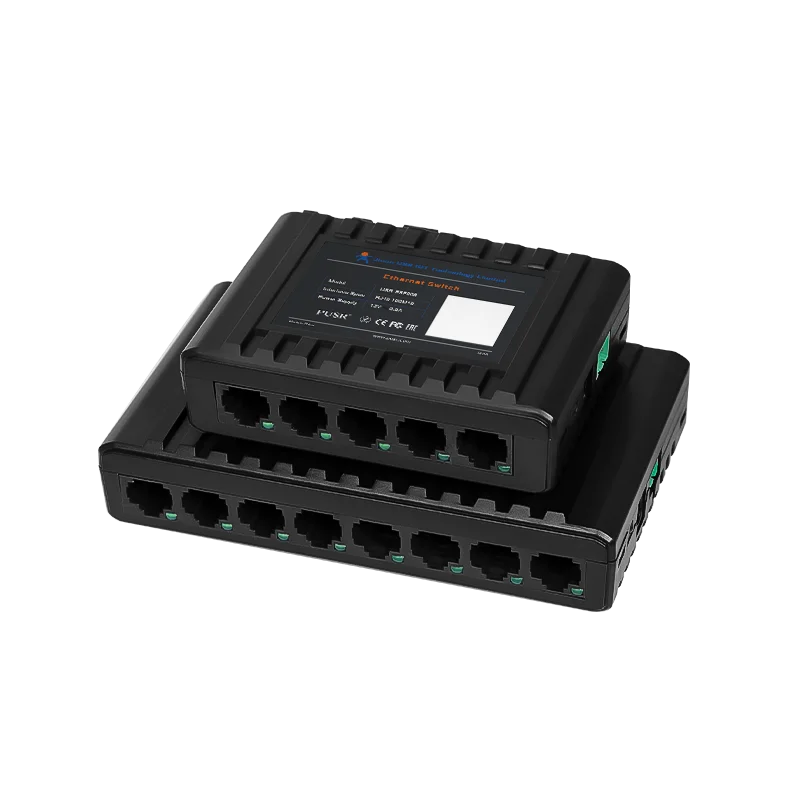 【Price for 2Pcs】PUSR 5 Port Gigabit Ethernet Network Switch 10/100/1000Mbps Din Rail Mounting USR-ES images - 6