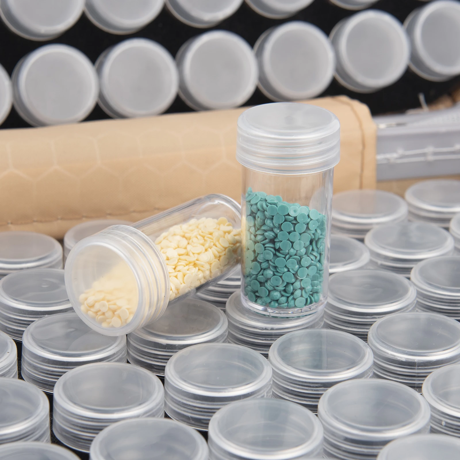 Двухслойный контейнер на 140 бутылок для алмазной живописи аксессуары сумка