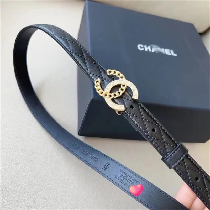 точная копия 1:1 В Стиле Chanel Скопирован Женский Ремень Из Высококачественной