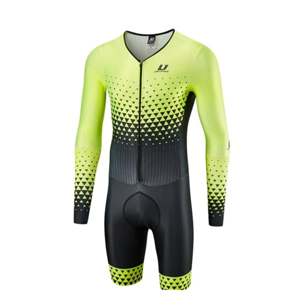 Мужской велосипедный костюм Uelotec для триатлона Мужская одежда профессиональный