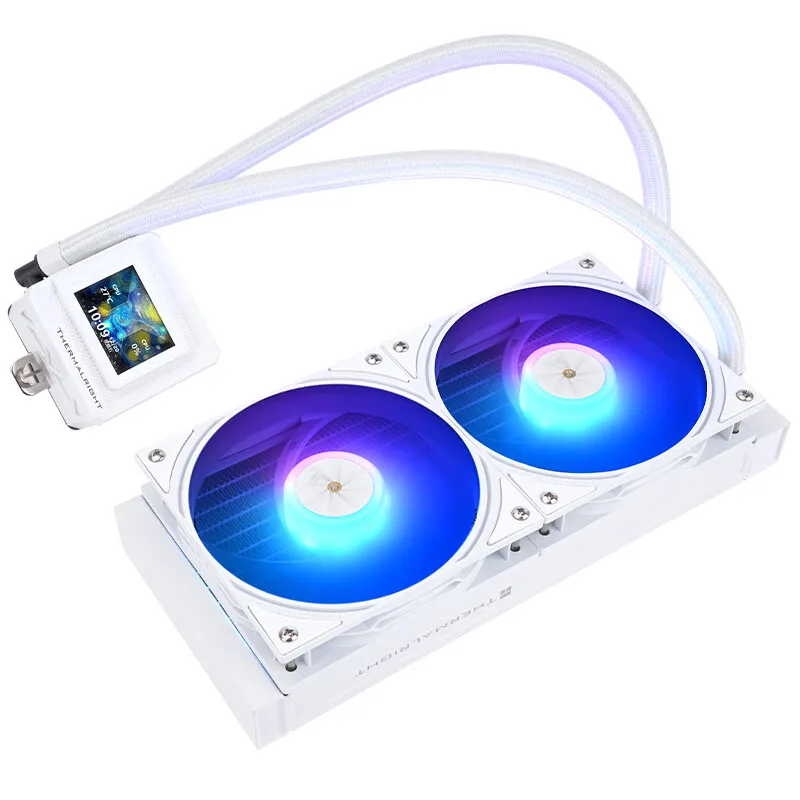 Фото Thermalright FW 240 SE ARGB Универсальный радиатор водяного охлаждения/2-дюймовый магнитный ЖК-экран/поддержка LGA1851/1700/115X/1200/AM5/AM4 №4