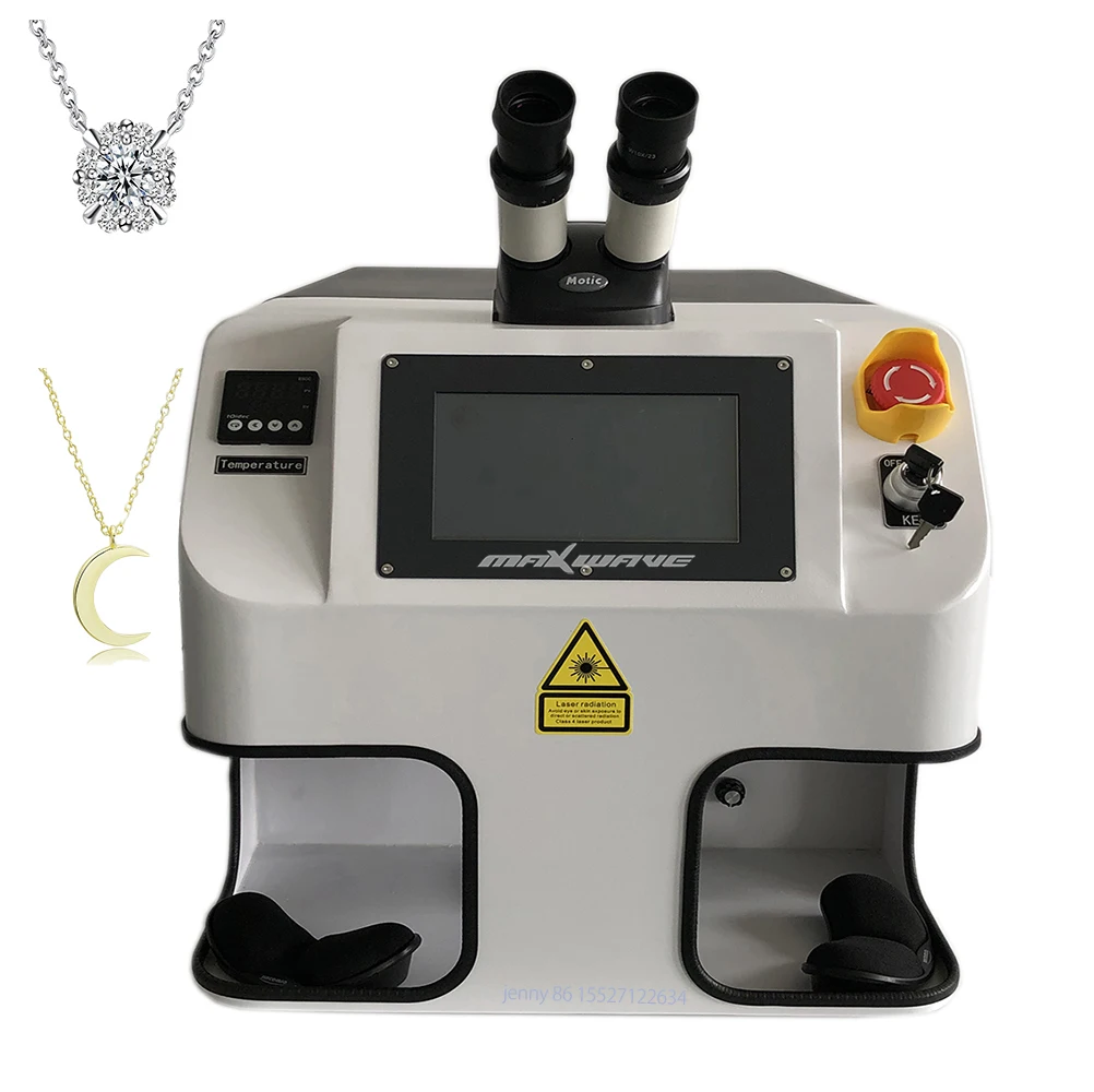 Портативный Настольный лазерный сварочный аппарат Maxwave для золота серебра