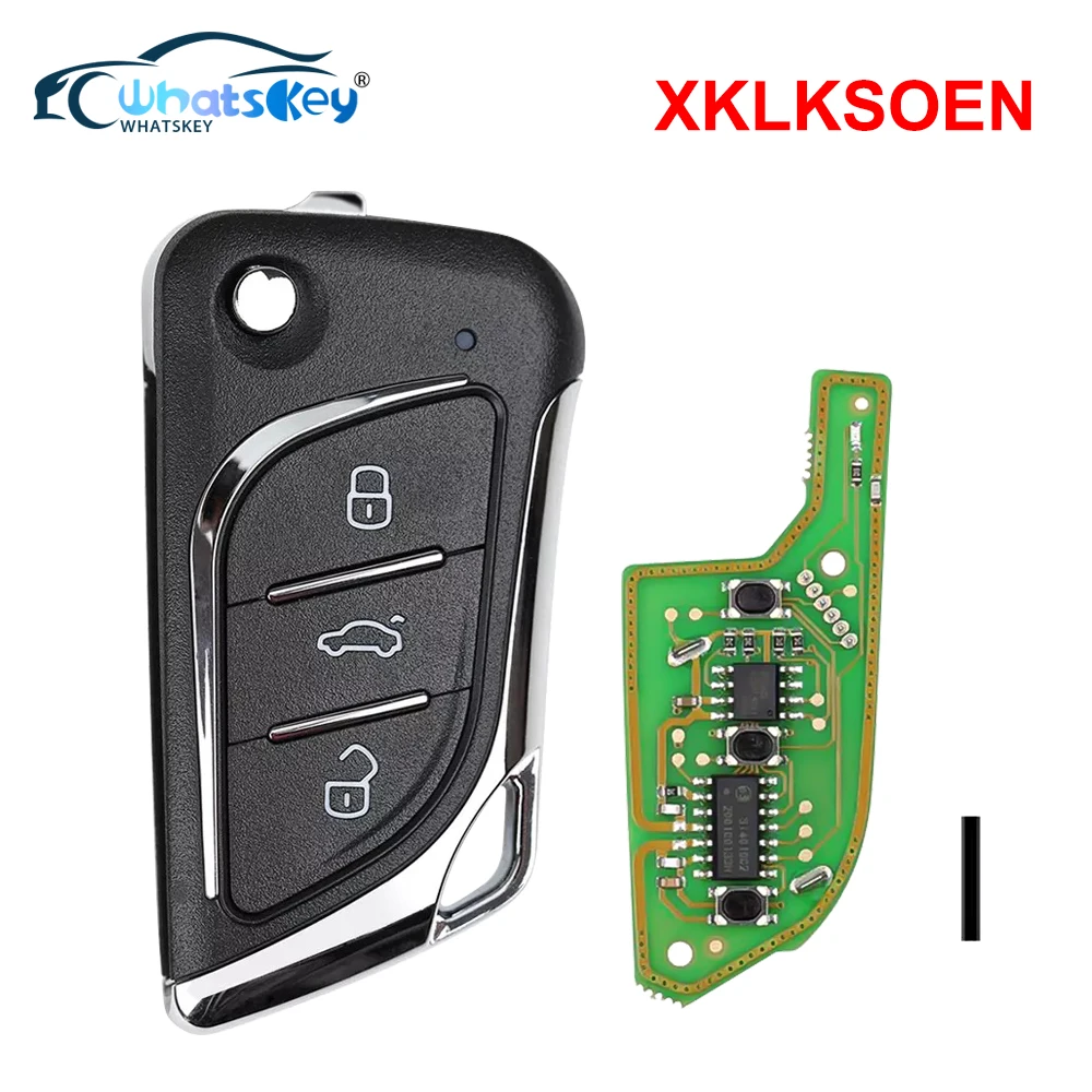 

Xhorse XKLKSOEN 3 Buttons Universal Wire Remote Car Key For VVDI2/VVDI Mini Key Tool/Max Programmer Tool
