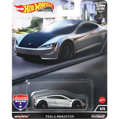 

Hot Wheels Premium New Tesla Cybertruck Roadster Diecast 1/64 Model Collection Toy Vehicles For Collectors Brinquedos