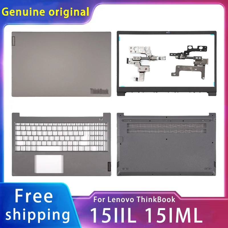 

Laptop Accessories For Lenovo ThinkBook 15IIL 15IML Replacemen Laptop Lcd Back Cover/Front Bezel/Palmrest/Bottom Case/Hinges