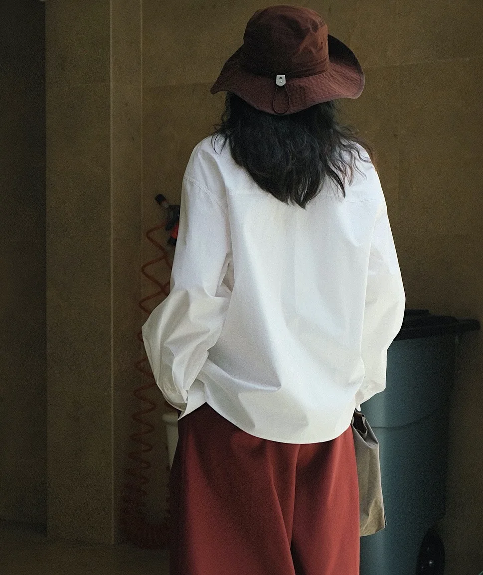new woman fashion oversized shirt