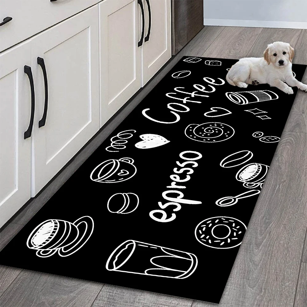 

Fashion Simple Nordic Style Kitchen Mat Floor Carpet House Hold Carpet Long Strip Door Mat Modern Home Decor Doormat Alfombra
