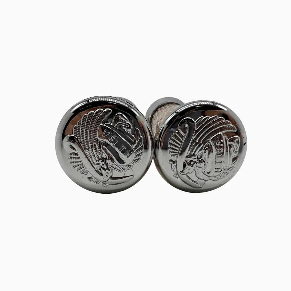 Ручки руля на мотоцикл: Иж Ява Восход Минск (декоративная желтый металл)