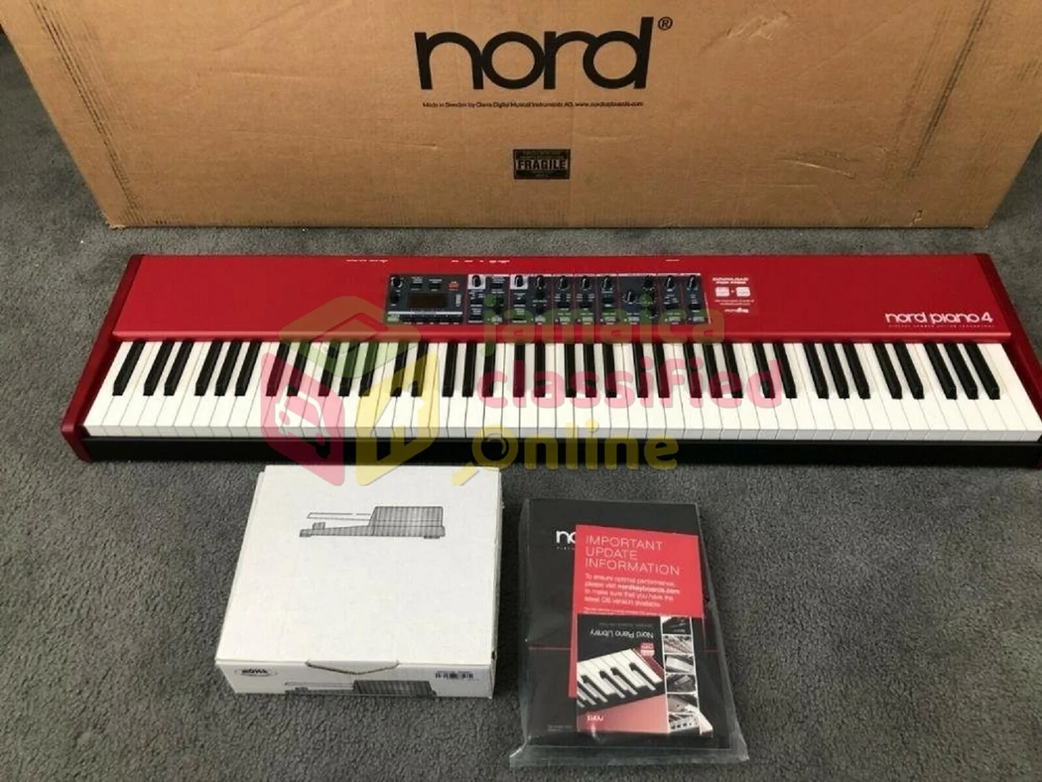 

Совершенно новая сценическая клавиатура Piano 4 с 88 клавишами