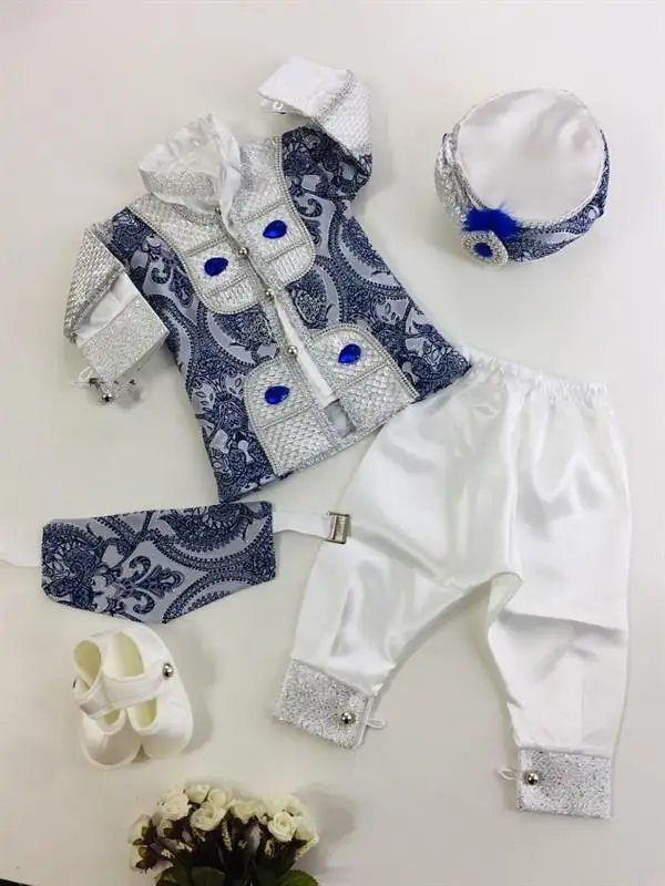 Baby Boy Birthday Clothes Set - 1st Birthday, Baptism, Smash Cake Outfit Boy, Photoshoot Newborn, Baby Boy Blue Outfit, Baby Boy