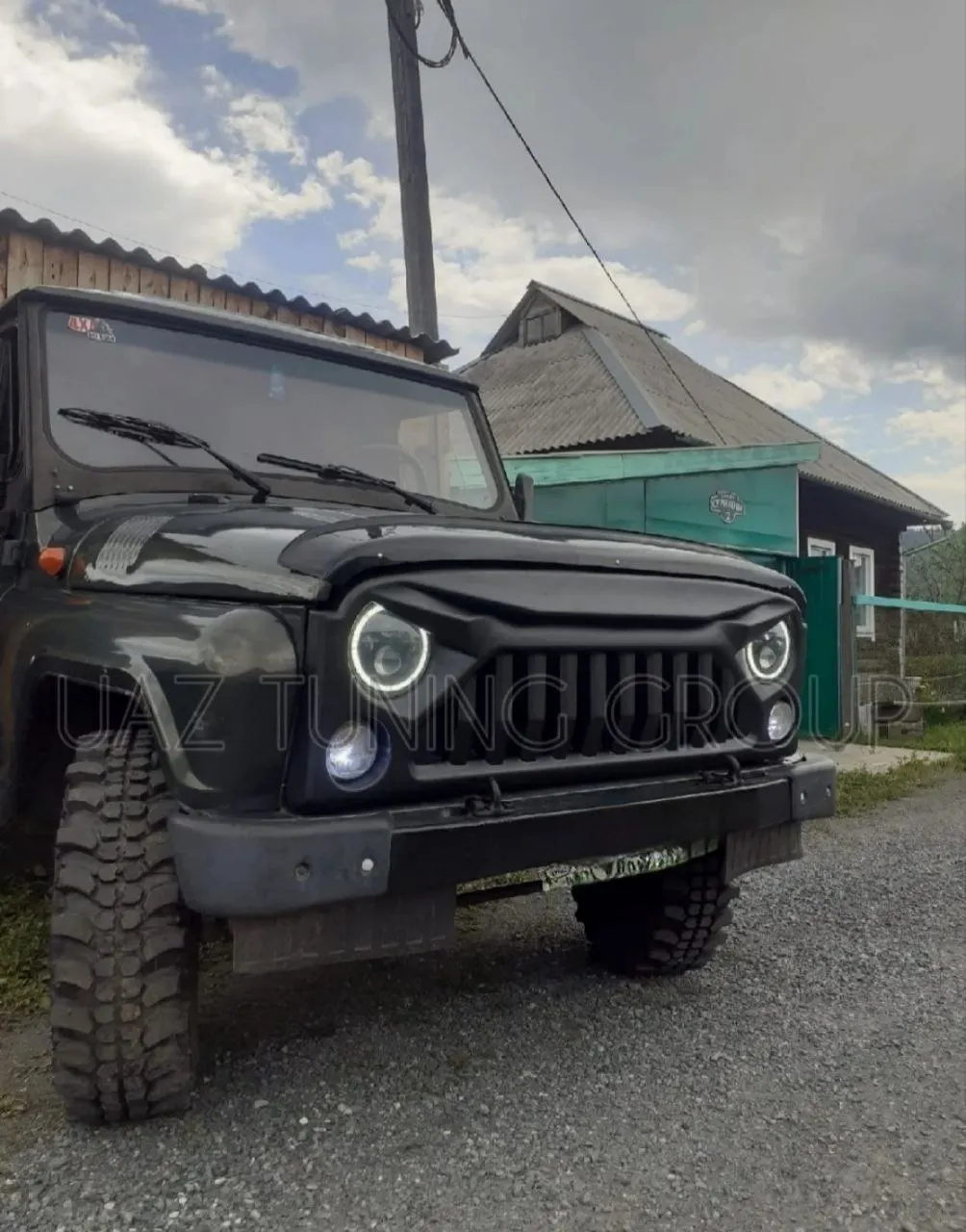 Решетка Радиатора Злая Уаз Хантер Купить