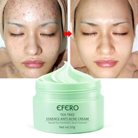 tea tree face cream acne treatment oil control eliminate pimples shrink pores fights acne itching face care korean cosmetics