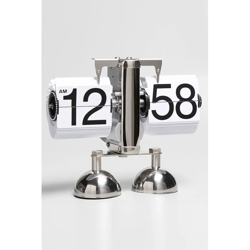 Перекидные часы FlipClock Robo White (21×8×16 см) | Дом и сад