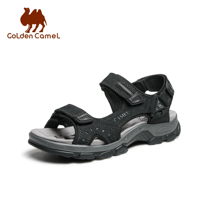 

Goldencamel Men Shoes Hiking Sandals Breathable Shoes for Men Non-slip Men Sandals Summer 2022 Slippers Platform Sandals for Men
