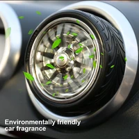 2022 high quality trend car mini wheel decorative interior decorative car air freshener car accessories