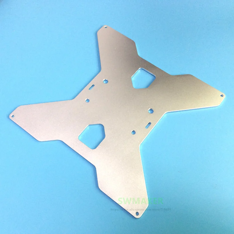 

TEVO Tarantula 3D Printer aluminum Y Carriage heated support Plate Upgrade oxidation type for HE3D /Tarantula 3D Printer