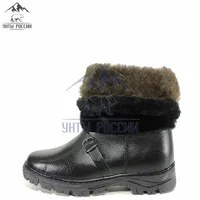 Унты мужские натуральные короткие, войлочная и литая подошва#4