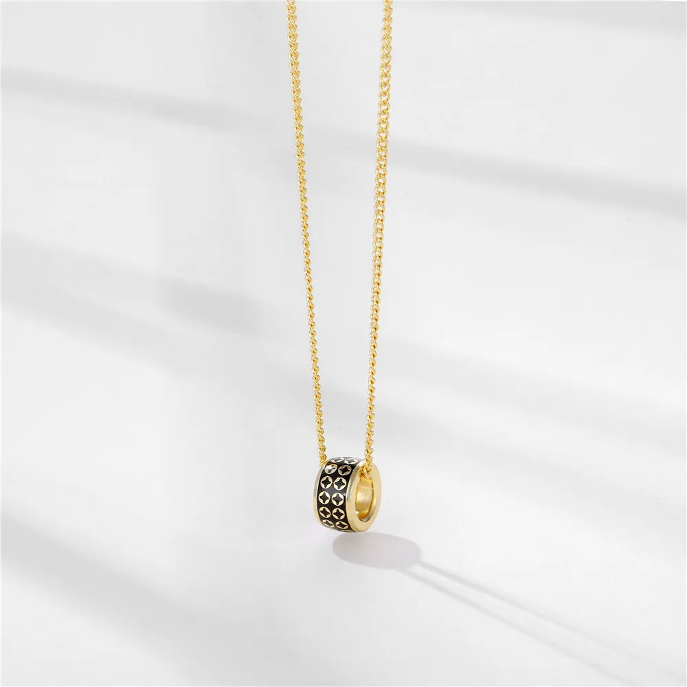 HUAMI 2022 летняя новая мода корейское Ретро круглое ожерелье индивидуальный тренд