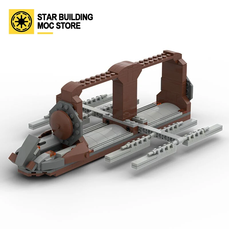 

MOC Movie Robot Platoon attack ship transport ship building block 20352 space combat image robot child toy