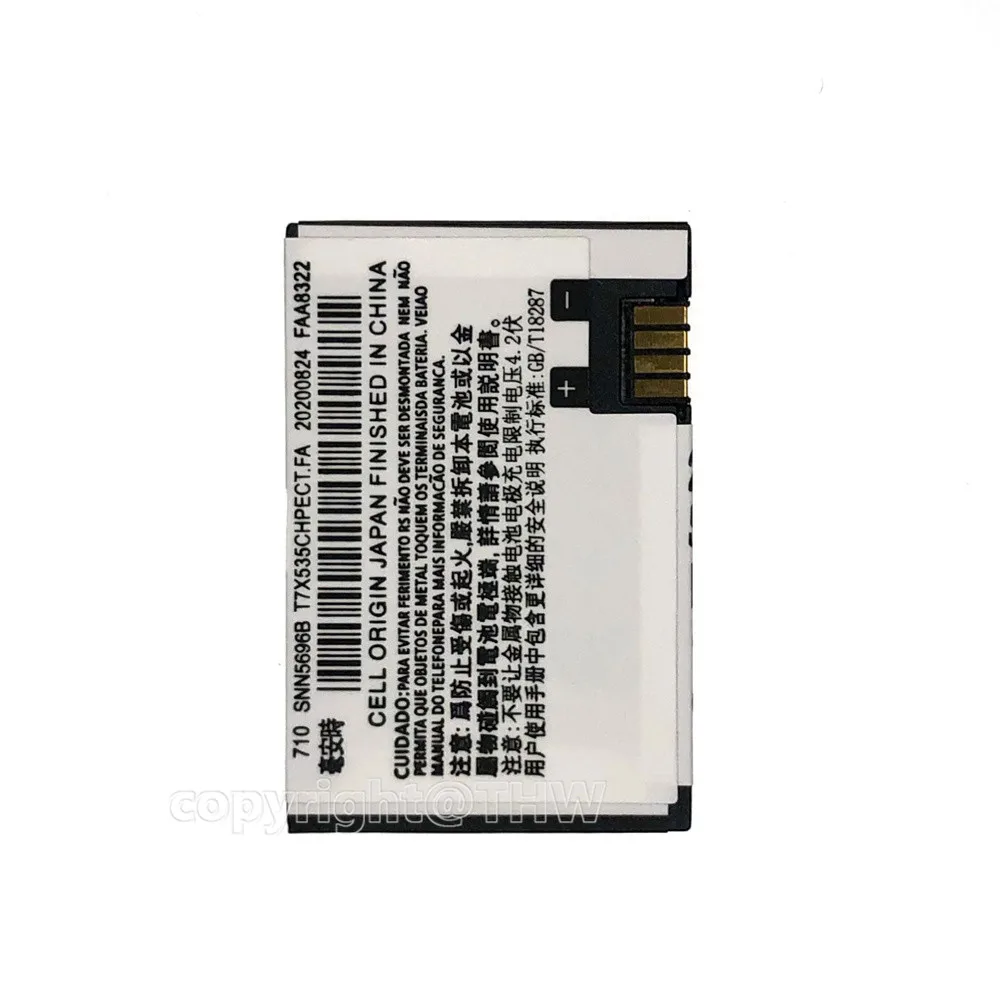 100% Оригинальный аккумулятор Motorola для телефонов GK40 GK50 HC40 KC40 HC60 BC60 BR50 батарея новая
