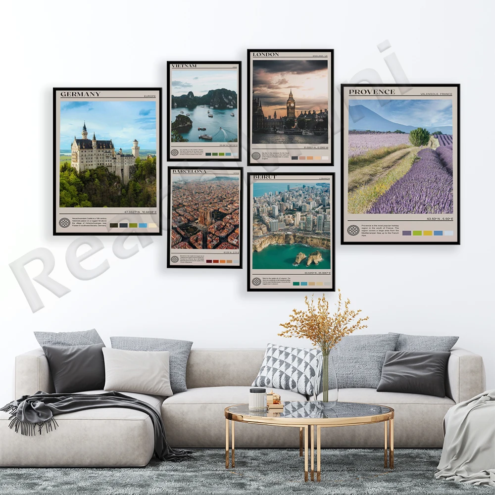 Дания Германия Прованс Хорватия Дубровник Греция галонг-Бей Вьетнам Рим Вена