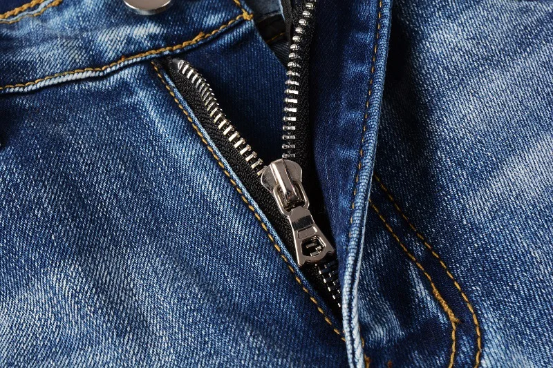 2022 Autumn Fashion Brand Retro Hole Jeans Men Pants Cotton Denim Trouser Male Plus Size Quality Vaqueros Hombre Dropshipping