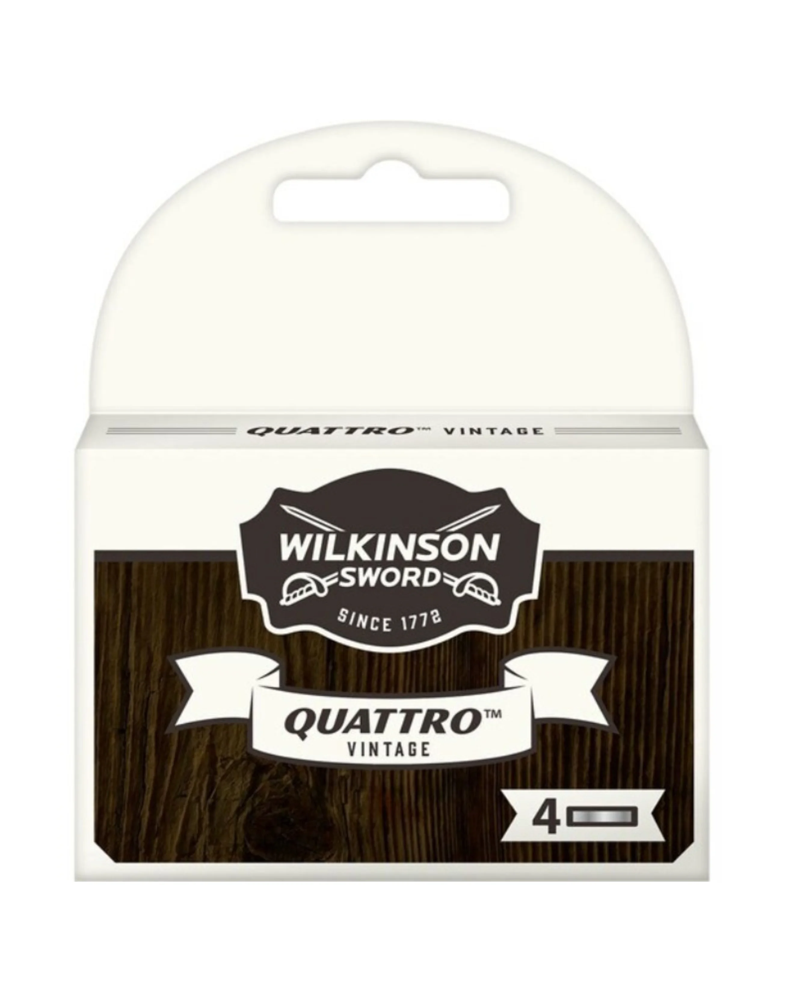 Сменные кассеты Schick вилкинсон Кватро титановый чувствительный Винтаж-1x4 |