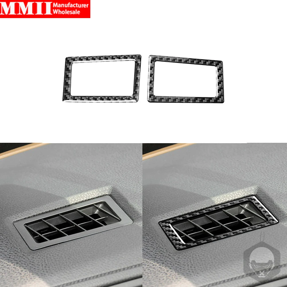 For Toyota Corolla 2014 2015 2016 2017 2018 Carbon Fiber Stickers Instrument Panel Air Outlet Interior Car Accessories