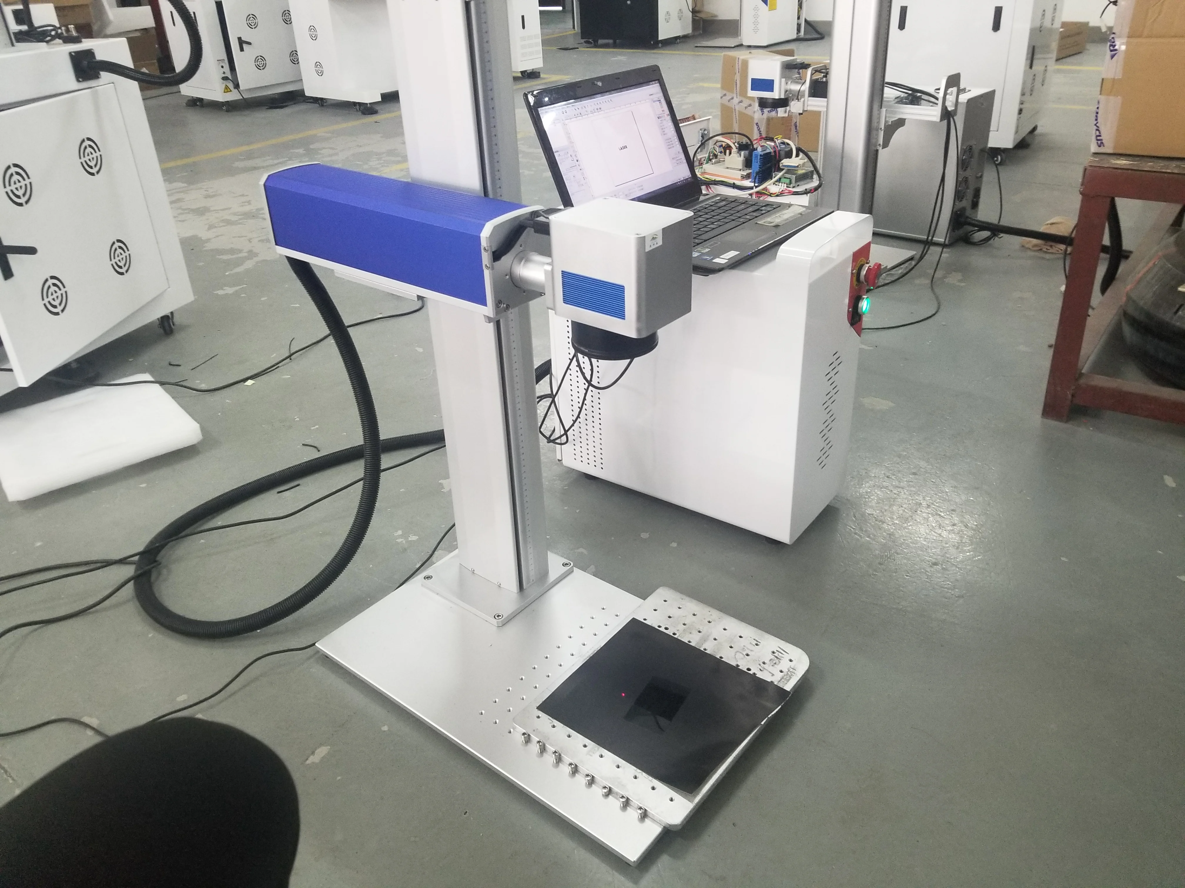 Laser testing paper For 20w 30w 50w Raycus JPT Mopa Laser marking machine