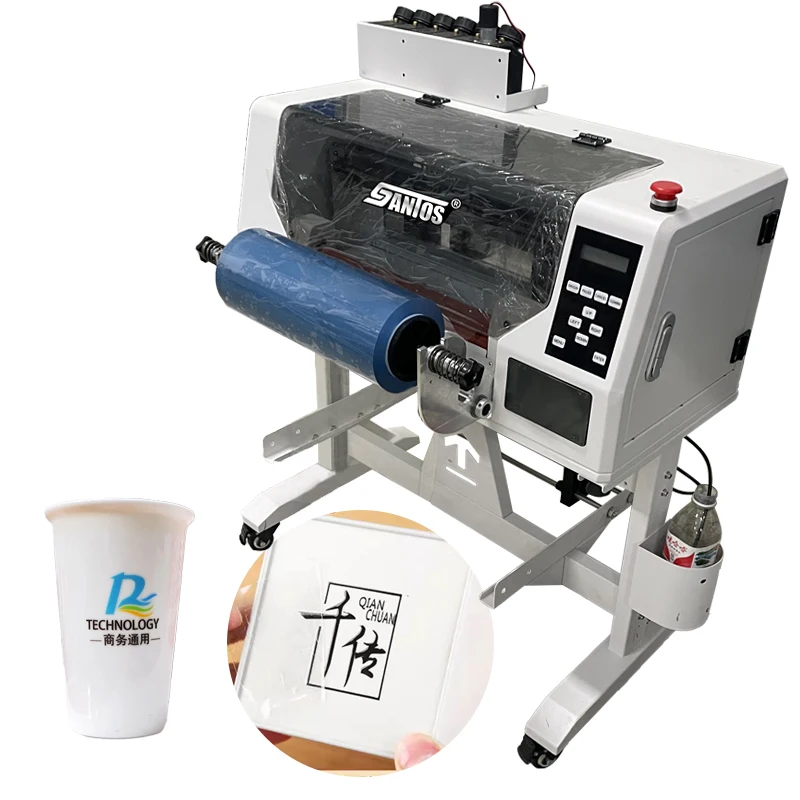 Многоцветный смк белый лак A3 УФ кристалл dtf для печатной машины из акрилового