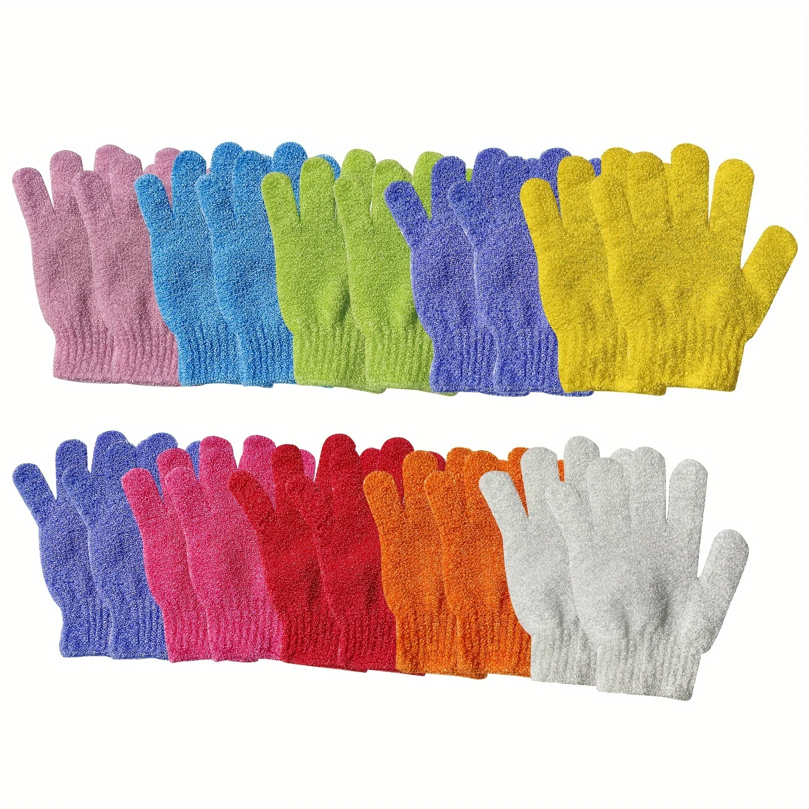 Роскошные Двусторонние Отшелушивающие Перчатки Ультра-мягкие Для Очистки Кожи