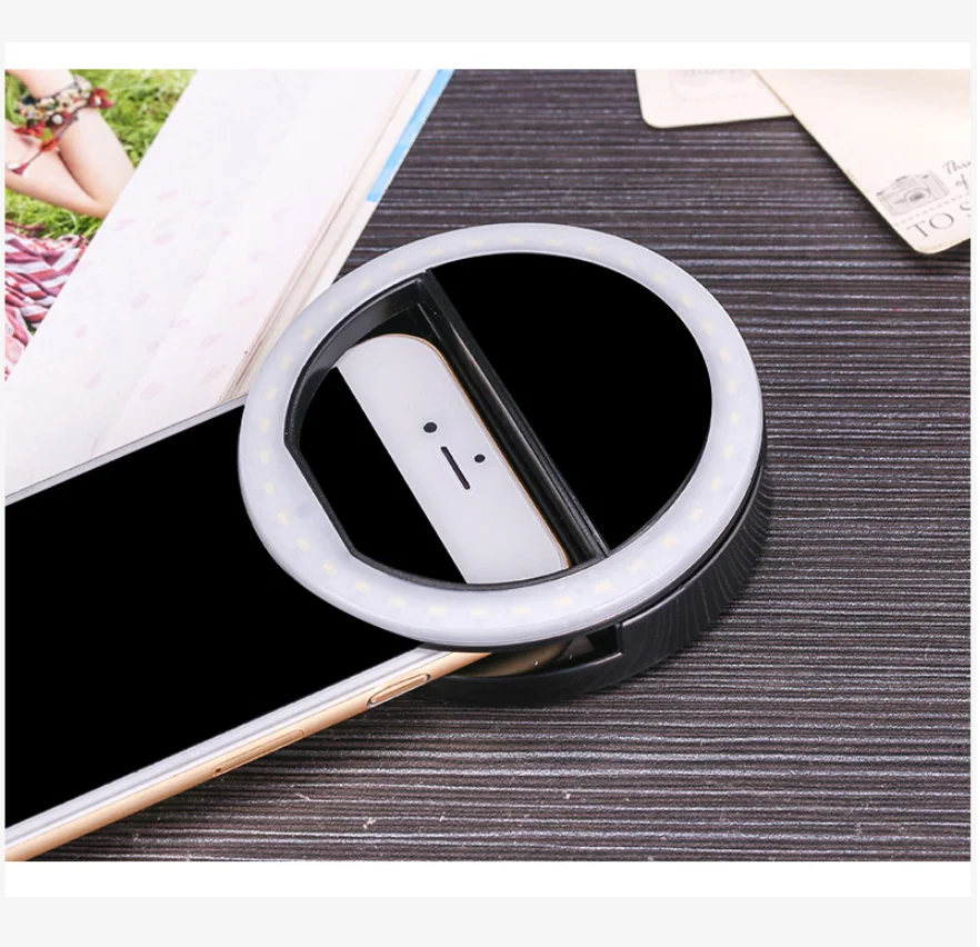 

Mini Ring Ligth For Mobile Phone Light For Selfie Bloggers