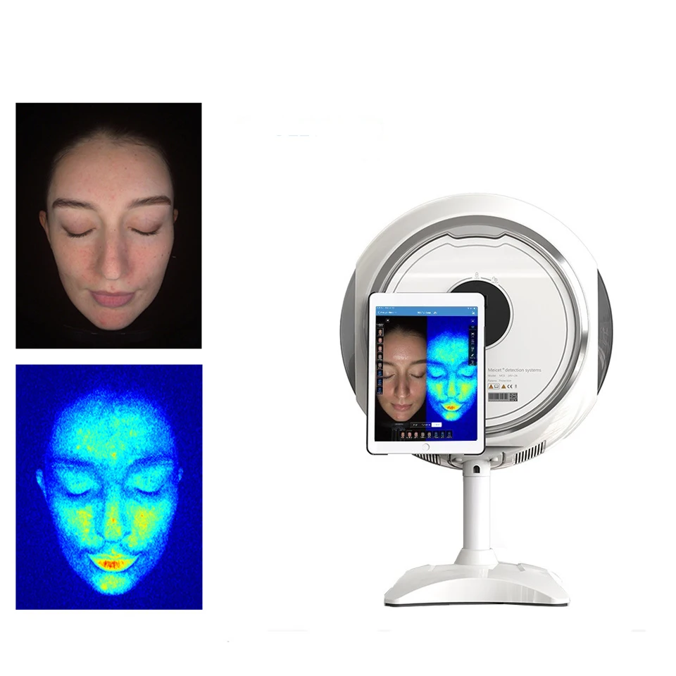 

2023 3D Scanner Skin Analyzer Machine Inteligencia Artificial Skin Analyser Magic Mirror Skin Type Acne Pigmentation Analyser