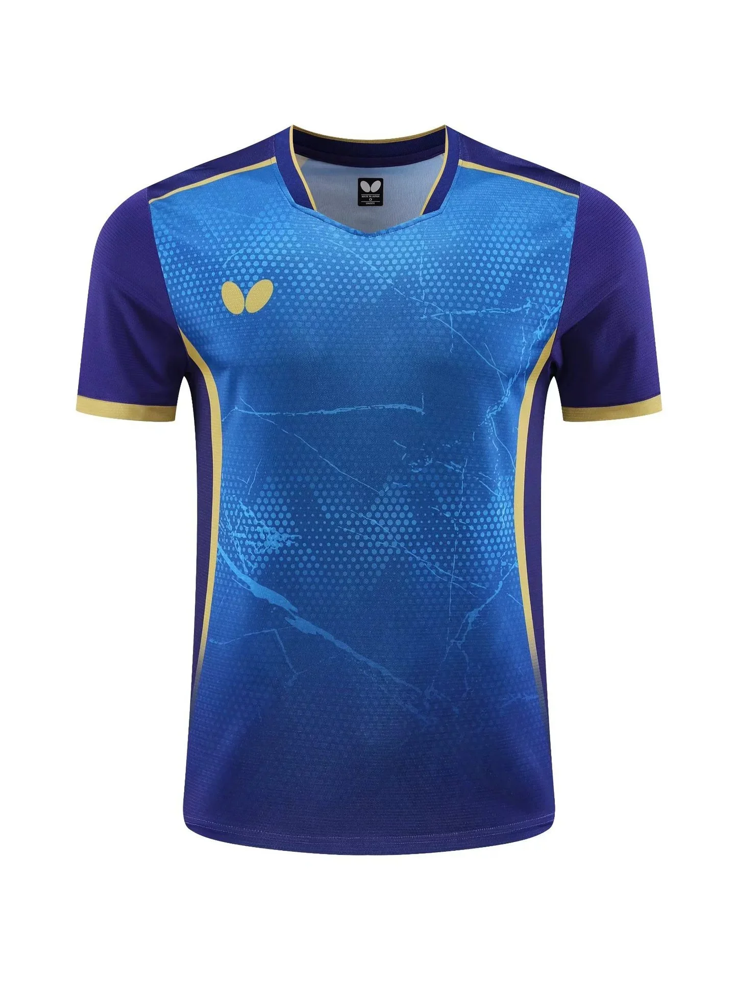 Men's T-shirts for Men Quick-Drying Tee Shirt Badminton Uniforms Table Tennis Clothing Printed T-shirt Boy Breathable Sport