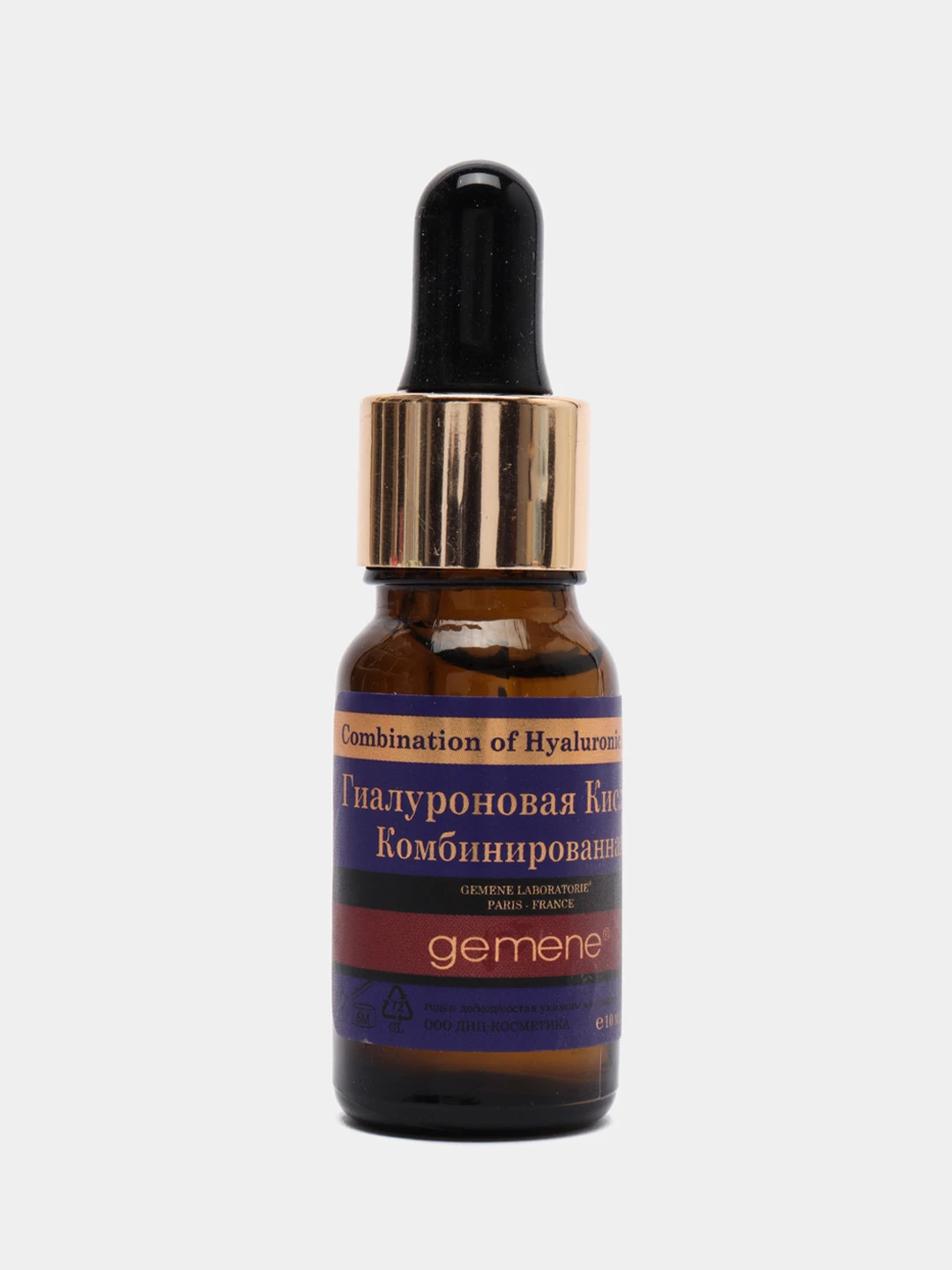гиалуроновая кислота комбинированная gemene 10мл 4249 (шт. Gemene под. гиалуроновая кислота gemene, фл. гиалуроновая кислота gemene, 10 мл. комбинированная кислота.