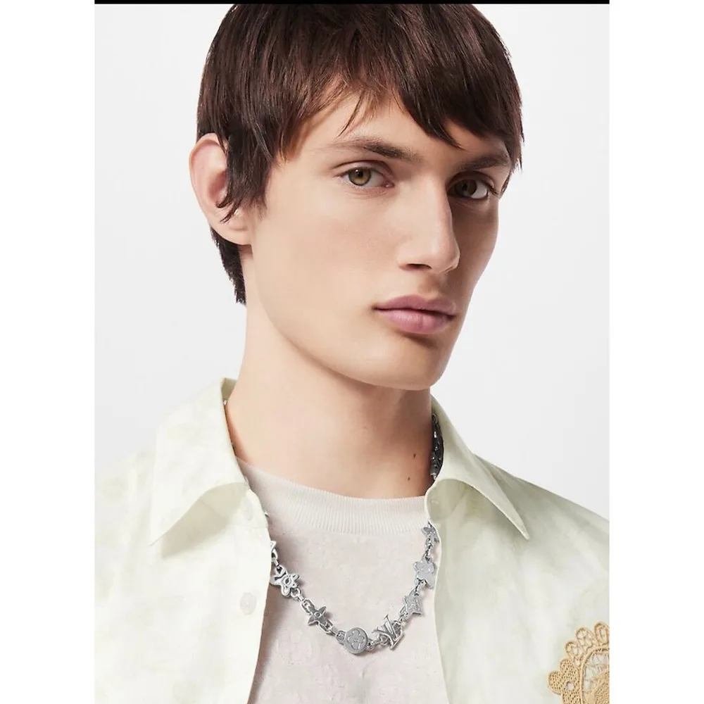 В стиле LOUIS VUITTON Copy1:1 Модное изысканное женское ожерелье, модная эстетическая цепочка, Праздничная вечеринка, ежедневный ювелирный подарок